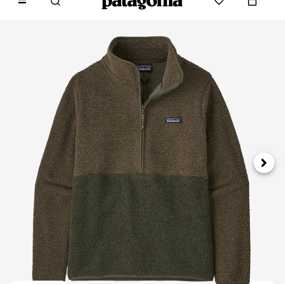 Patagonia Reclaimed Fleece Pullover